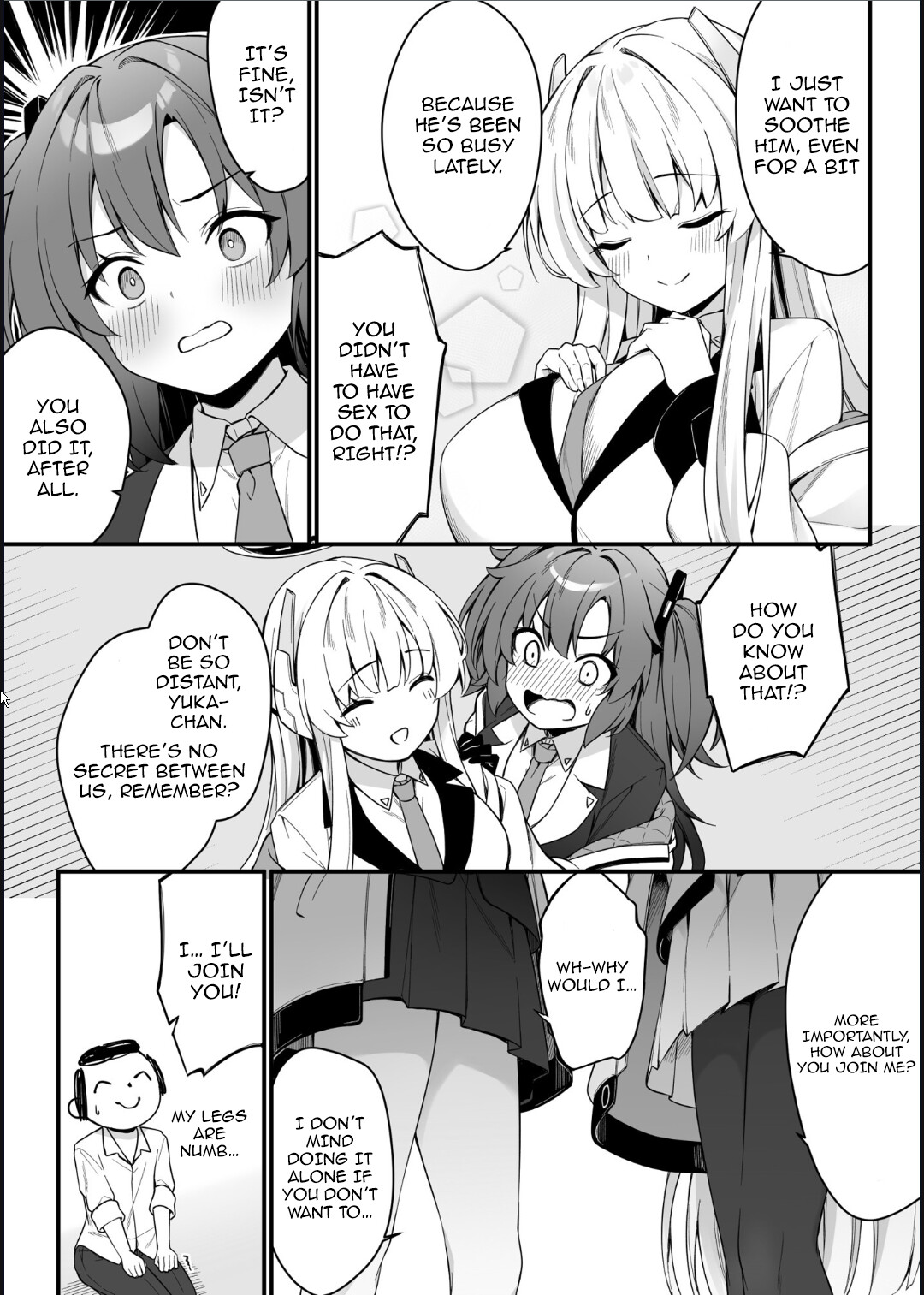 Hentai Manga Comic-Yuuka and Noa's Endless Summer-Read-9
